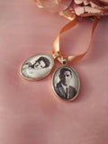 Rose Gold Bouquet Photo Charm
