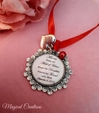 Daughter Something Old Wedding Keepsake Charm.