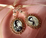 Rose Gold Double Bouquet Photo Charm
