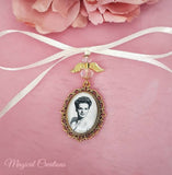 Single or Double Gold Photo Bouquet Charm And Guardian Angel.