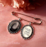 Groom Memory Photo Lapel Pin