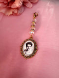 Gold Coloured Single Bouquet Photo Charm.