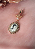 Rose Gold Photo Bouquet Charm.