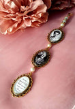 Triple or Quadruple Gold Coloured Bouquet Photo Charm