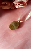 Single Gold Coloured Bouquet Photo Charm