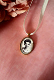 Single Gold Coloured Bouquet Photo Charm