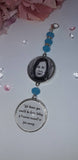 Double Circle Photo Bouquet Charm