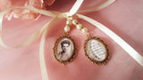 Gold Coloured Double Bouquet Photo Charm