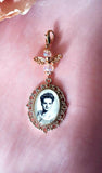 Rose Gold Photo Bouquet Charm.