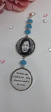 Double Circle Photo Bouquet Charm