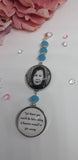 Double Circle Photo Bouquet Charm