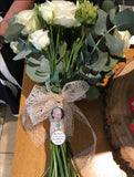 Double Circle Photo Bouquet Charm